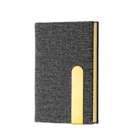Business Metal Business Card Case Simple High-end Design Portable Men's Business Card Holder Gift 1