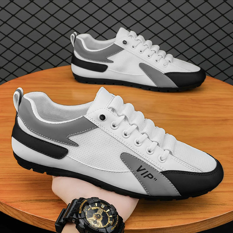 

Роскошная сетчатая спортивная обувь для мужчин 2023, мужские кроссовки, дышащая теннисная обувь для мужчин, модная повседневная обувь, летняя Студенческая обувь