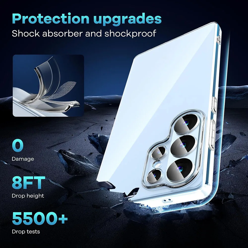 Premium Silicone Soft Case - Ultra Clear, Ultra Thin Cover
