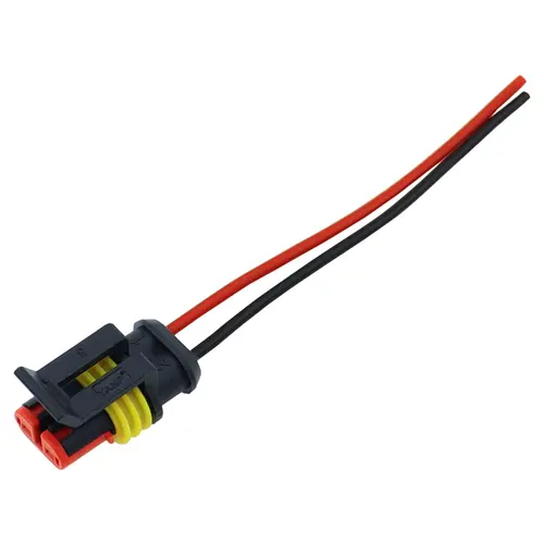 2 Pin Way Sealed Waterproof Electrical Wire Connector Plug Set auto connectors with cable - Image 5