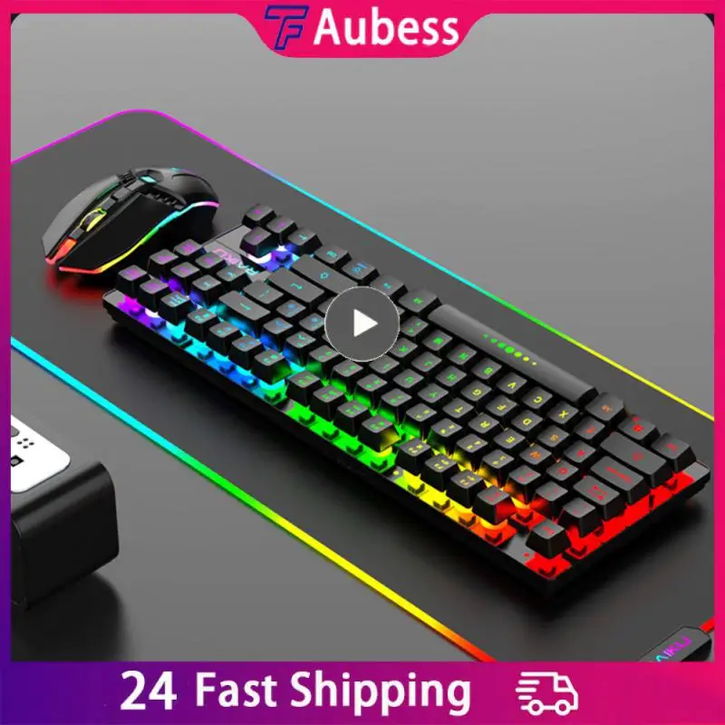 

Z686 RGB USB 60% Мини тонкая Механическая Проводная игровая клавиатура с красным переключателем 68 клавиш русская бразильская португальская для компьютеров