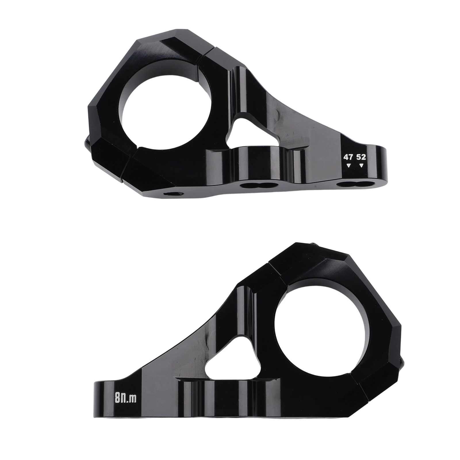 Fahrrad-Direktmontage-Vorbau für Doppelkronen-Gabeln für DH-Mountainbikes 31,8mm Lenker-Vorbau Ersatz Fahrradzubehör – Detail 10