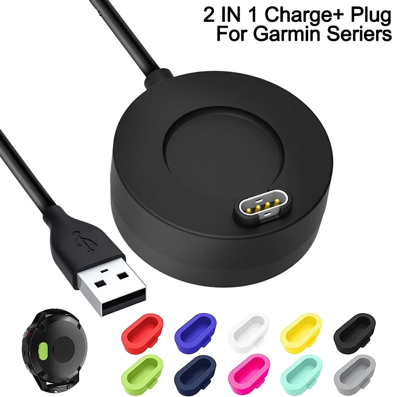 Câble Chargeur Magnétique 1m De Remplacement Pour Montres Garmin - Compatible Vivoactive, Fenix, Forerunner, Instinct, Etc.