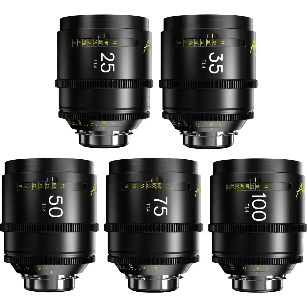 DZOFilm Arles T1.4 프라임 시네 렌즈 25mm 35mm 50mm 75mm 100mm· FF VV ARRI PL 마운트·