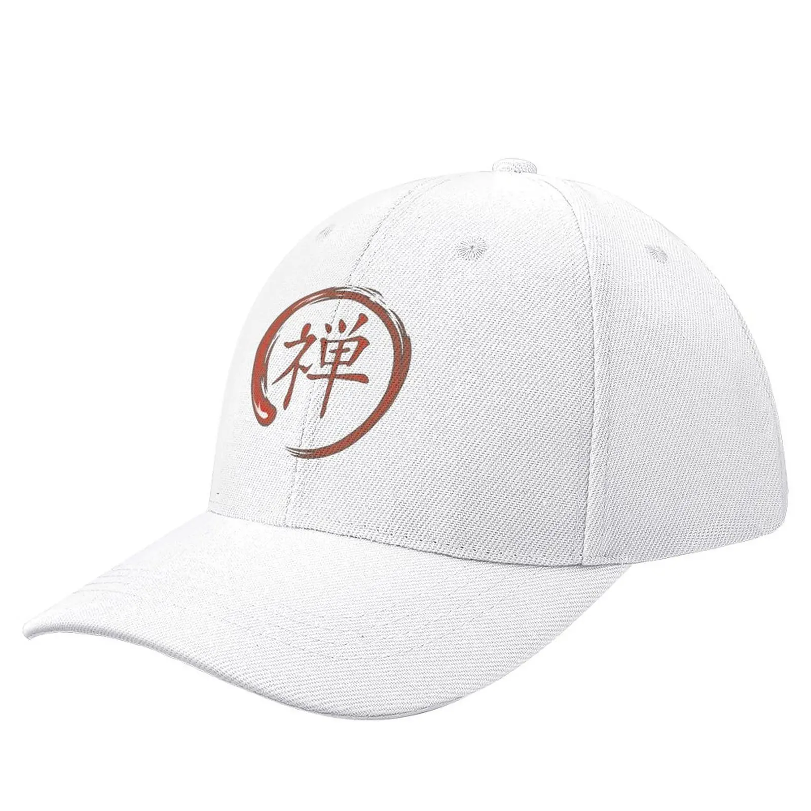 

Kanji Japanese symbol for zen enso red Baseball Cap foam party Hat Hat Beach Golf Hat Man Men's Hats Women's