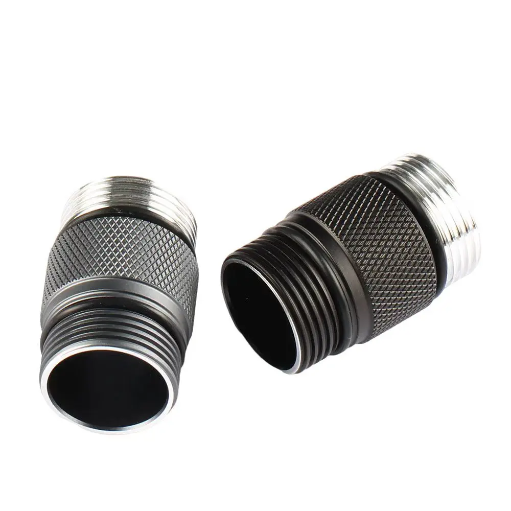 Convoy 18350 Battery Short Tube for S2+ S2 Plus Flashlight Rectangular Thread flashlight battery tube