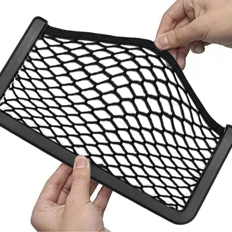 2개 세트 탄력성 있는 화물망 200x80mm 카라반 모터홈 캠퍼밴 화물 보관 포켓망 정리함 차량 내부 액세서리