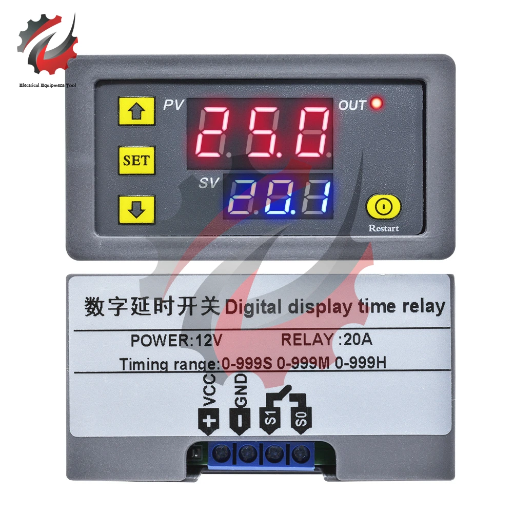 Yya-3 Cycle Delay Timer Relay Adjustable Time Control Switch Timer Relay  Nodule Led Display Dc 5v Cycle Delay Relay - Relays - AliExpress