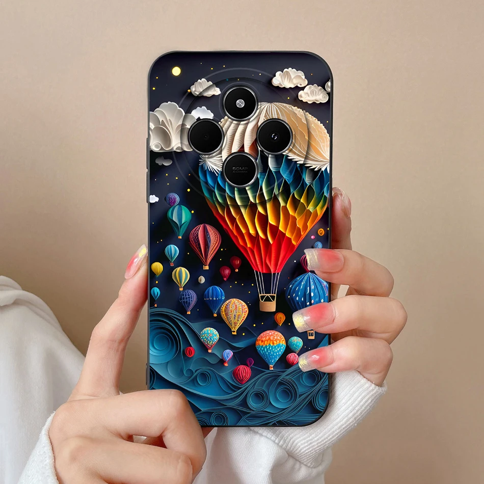 Cute Design Liquid Silicone Phone Case - High Quality Soft Back Cover in Vibrant Colors