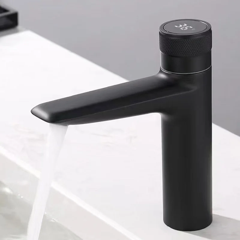 Black Digital Water Mixer