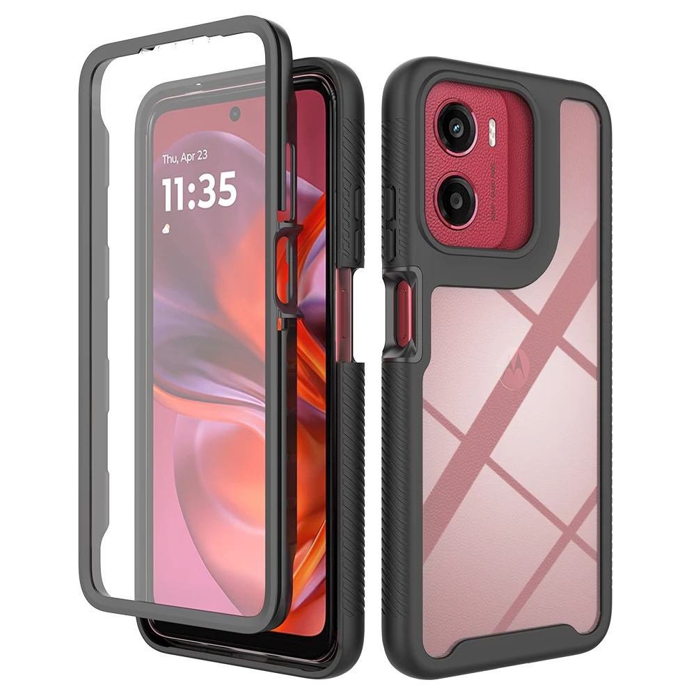 Ultimate 360° Shockproof Phone Case with Screen Protector - Dual-Layer Full Protection Cover