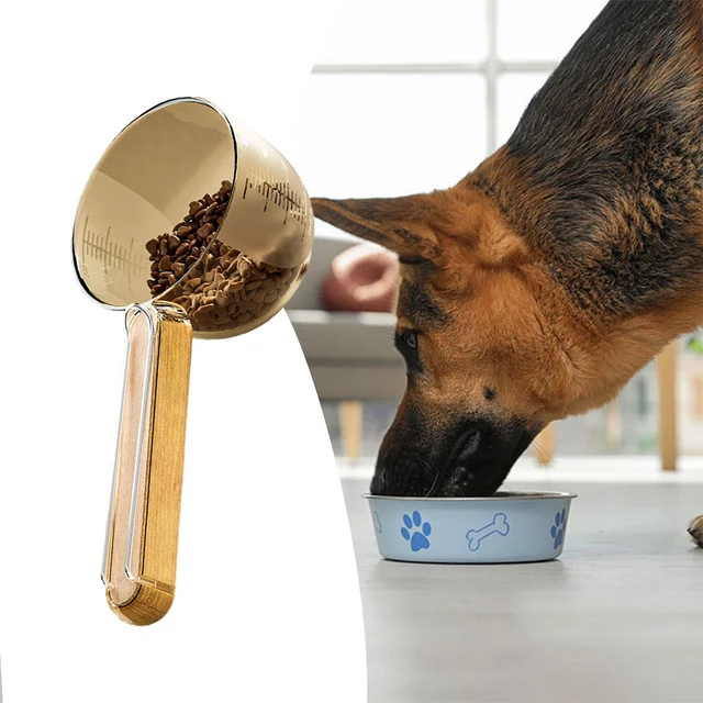 Dog Food Mix Dry Cat Food Scoop Cat Scratcher With Pet Food Palette Household Precision Scale Excellent feeding companion 4