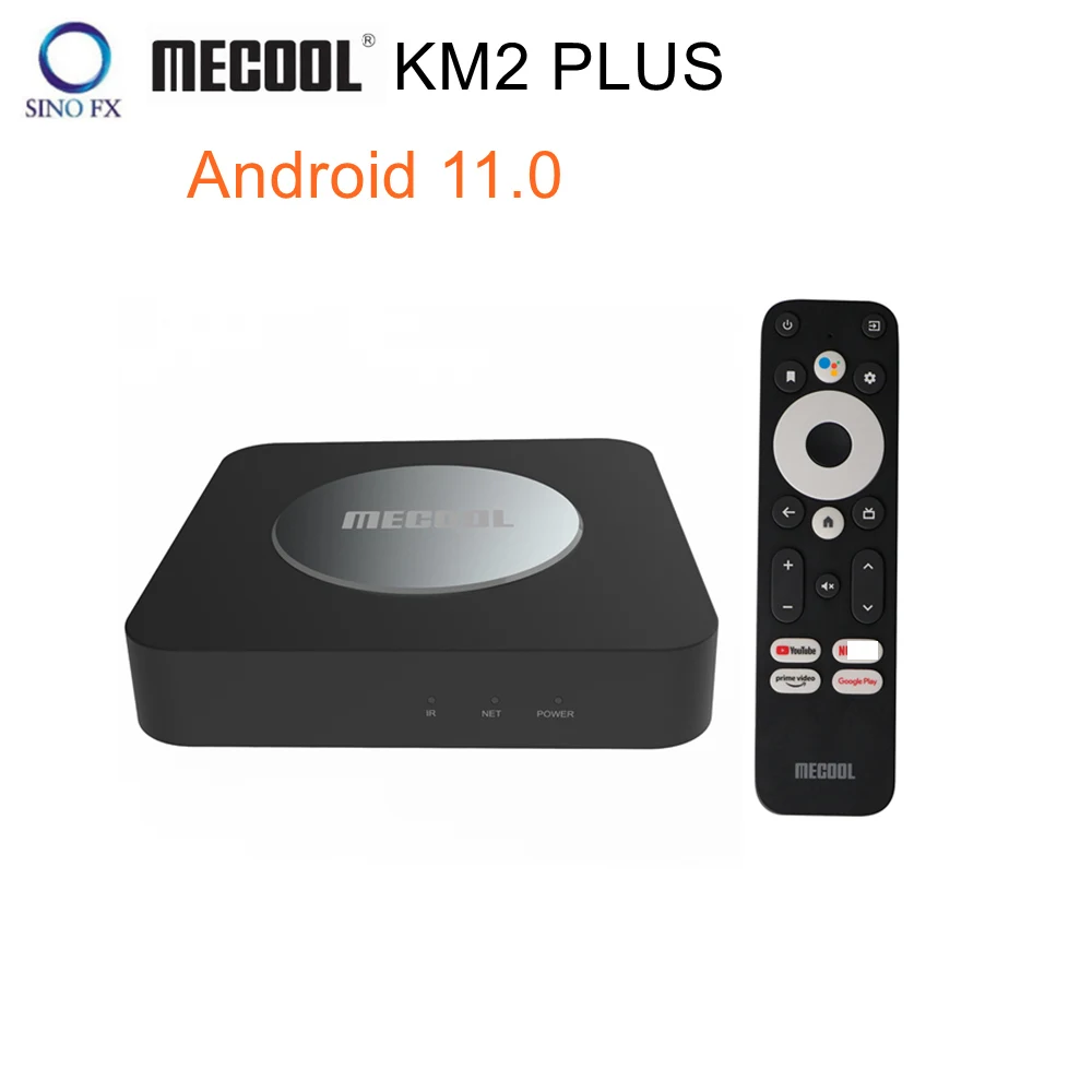 Mecool Km2 Plus Android Tv Box 4K Amlogic S905X4 2Bg 16Gb Android 11.0 Smart Media Player