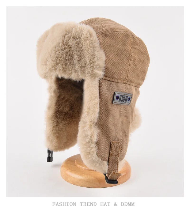 2024 Winter Ear protection Pilot Hat Women's Outdoor Fashion