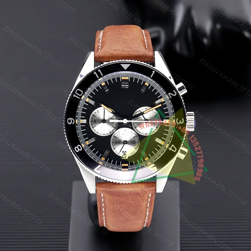 

2023 top brand fashion new men's quartz chronograph Leisure sports CBE2110.FC8226 Inverted Panda Calibre Reloj home