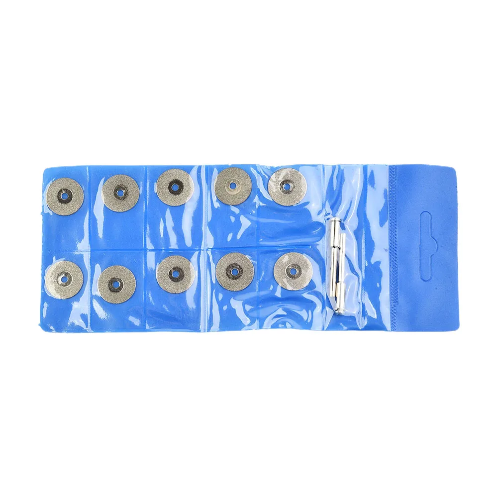 

10Pcs 18mm Metal Cutting Disc Hss High Speed Steel Rotary Blade Wheel Discs Mandrel For Tools Wood Cutting Saw Circular Saw Disc