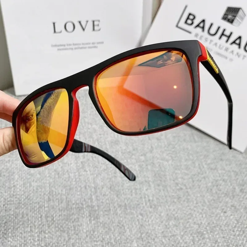 Polarized Sunglasses 2025 Fashion Color Changing Men Night Vision Car Driving Dirt Bike Motorcycle Cycling