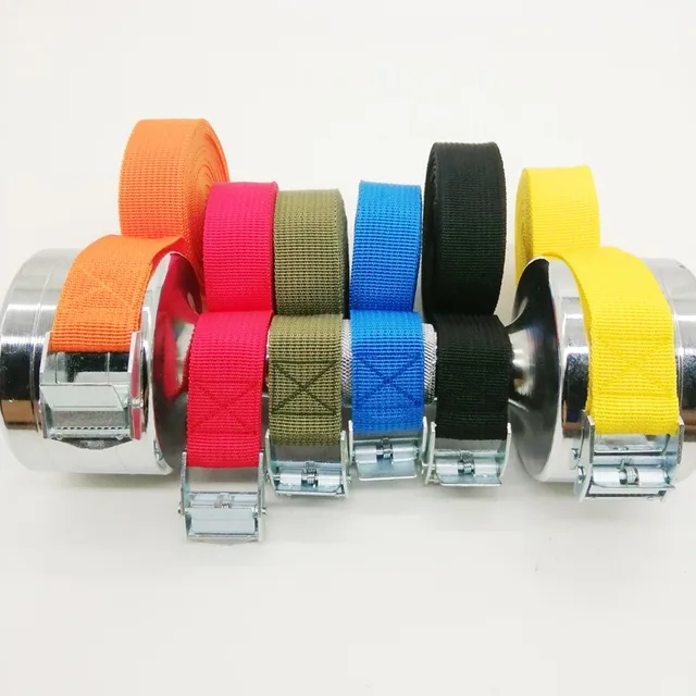 Fixplus Cinghie Di Ancoraggio Nano Slim Fit - 4 Pezzi, 150 Cm X 1.2 Cm, Per Fissaggio E Trasporto