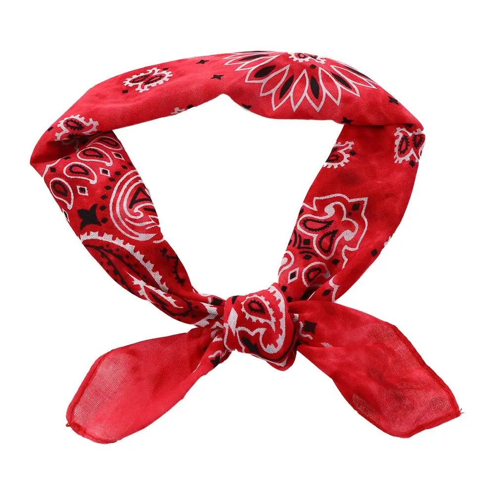 Tie-Dye Paisley Bandana Face Mask for Cycling and Outdoor Activities