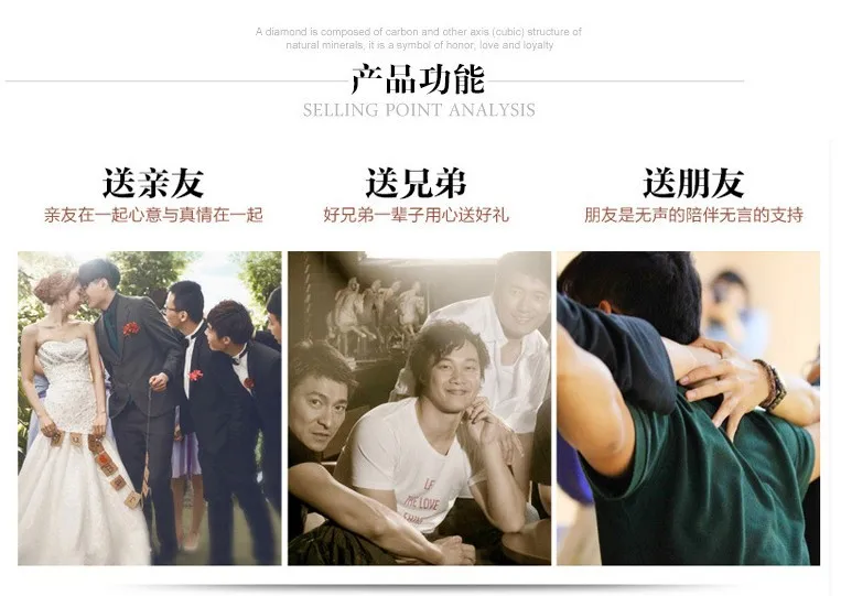 European and American Supply Michael Jackson Dance Necklace Stainless Steel Men's Military Brand Necklace Pendant