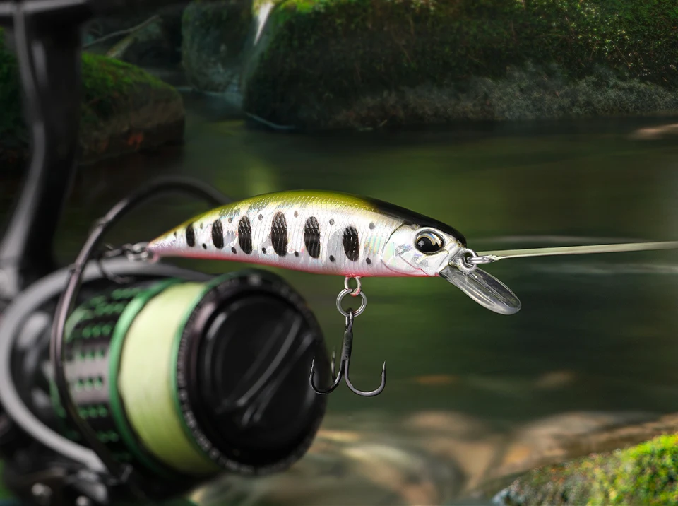 TSURINOYA Sinking Minnow Angelköder DW75 Jerkbait Wobbler 70S 70mm 8,9g Süßwasser-Bass-Forellen-Angelköder Hartköder – Detail 11