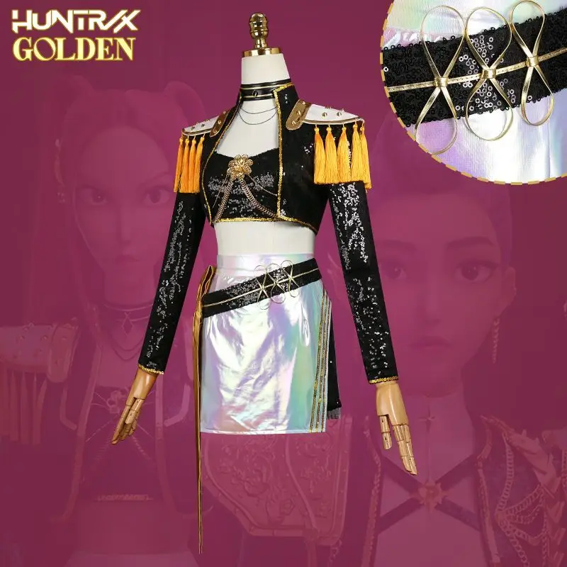 In Stock Kpop Mira Cosplay Costume Mira Cosplay Kpop Hunters Demon