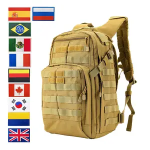 QT&QY 45L Military Tactical Backpacks Molle Army Assault Pack 3 Day Bug Out  B