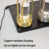 CE&Rohs Aluminum Restaurant Atmosphere Table lamp Bar USB Charging Desk Lamp Waterproof USB Charging Touch Switch Decoration 2