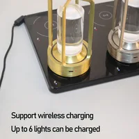 CE&Rohs Aluminum Restaurant Atmosphere Table lamp Bar USB Charging Desk Lamp Waterproof USB Charging Touch Switch Decoration 2