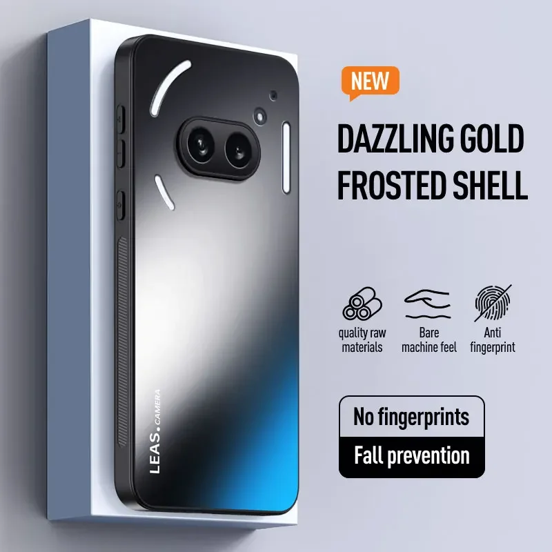 Frosted Dazzling Gold Silicone Shockproof Phone Case