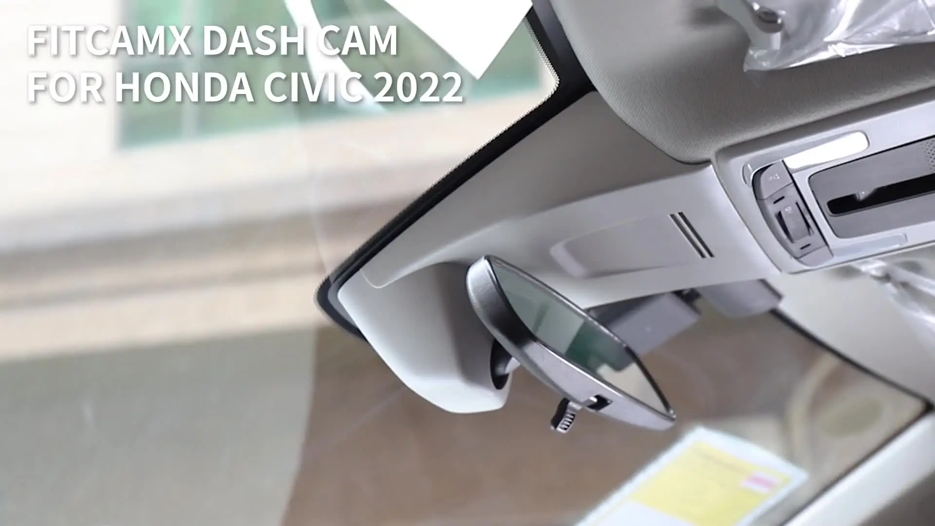 Fitcamx 4Kドライブレコーダー ホンダ シビック 11代目 2022-2026