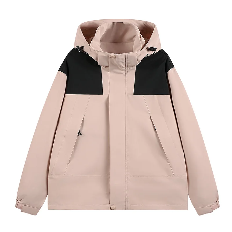 Outdoor Mountaineering Running Fitness Windproof Waterproof Couple Breathable Jacket
