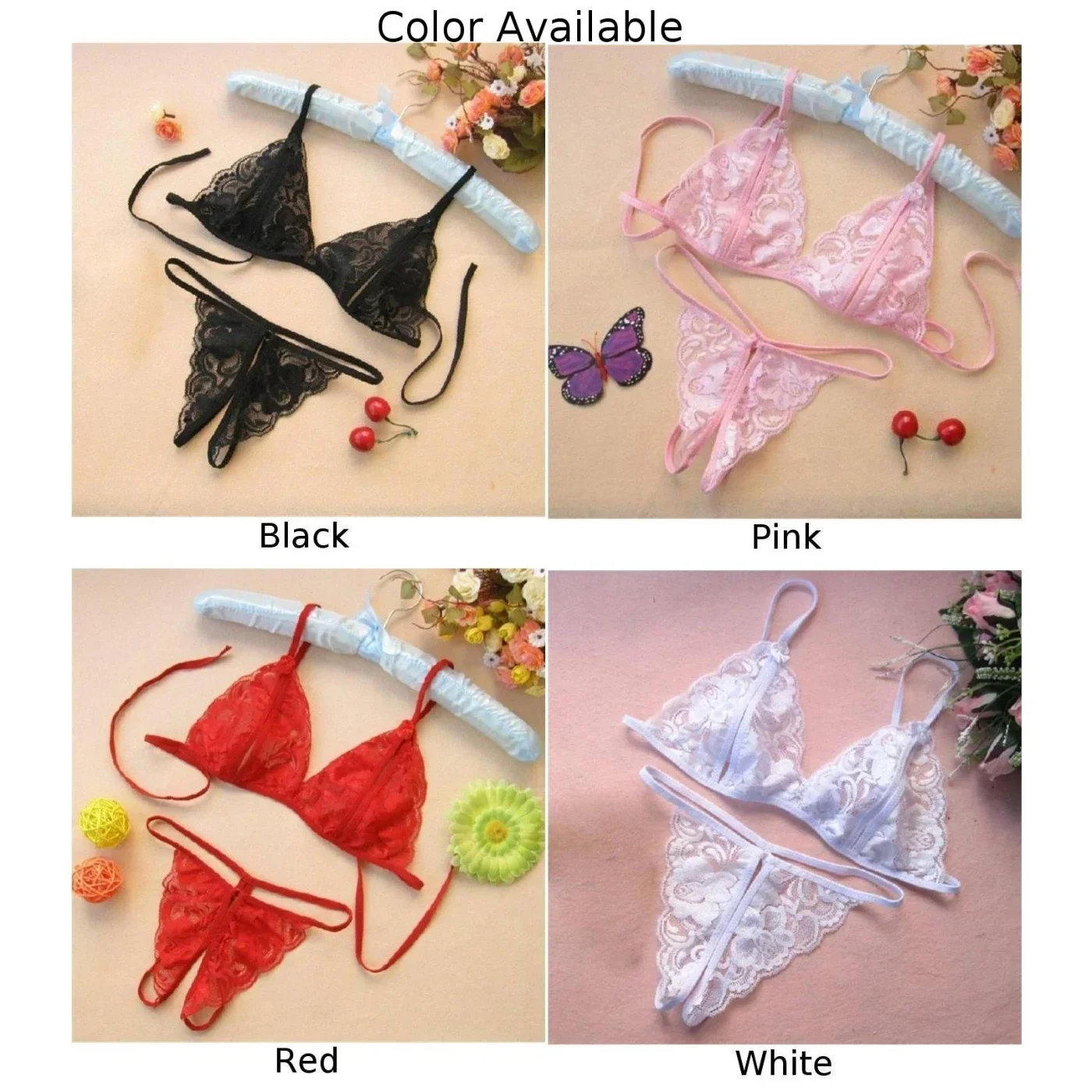 Lingerie Femme Sexy Women Lady Sexy Lingerie Lace Underwear Sleepwear G-string For Women Нижнее Белье