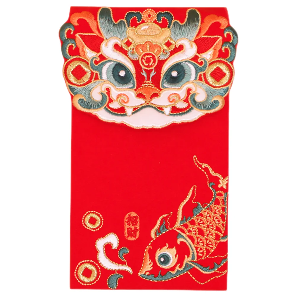 

Decorative Red Packets Money Packet New Year Pouch Purse Envelope Spring Festival Envelopes for