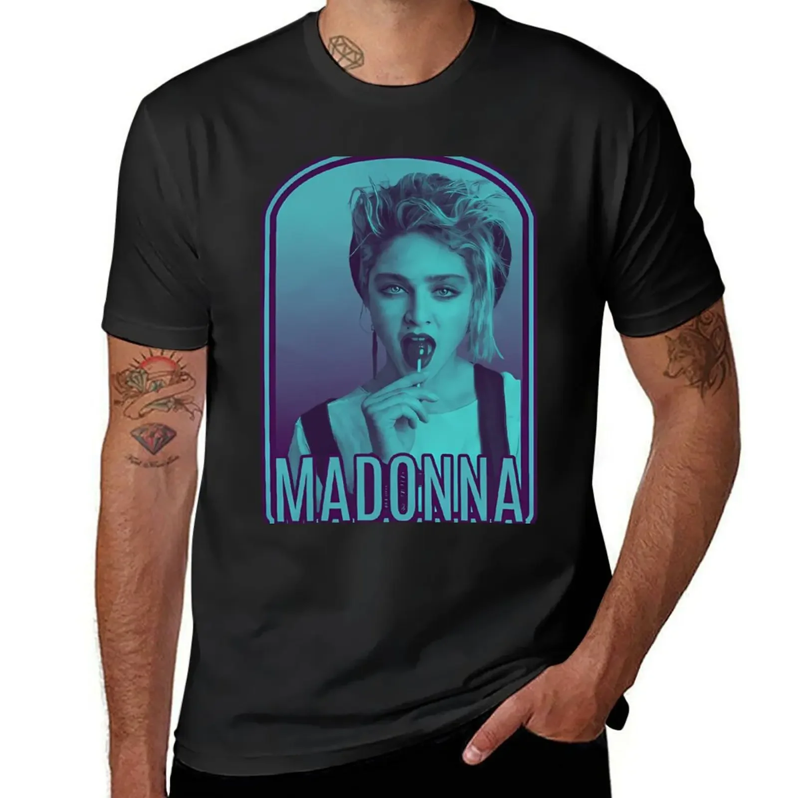 

Vintage Qeen of Pop 80s - Love of My Life Madnná T-shirt summer top plus size tops designer t shirt men