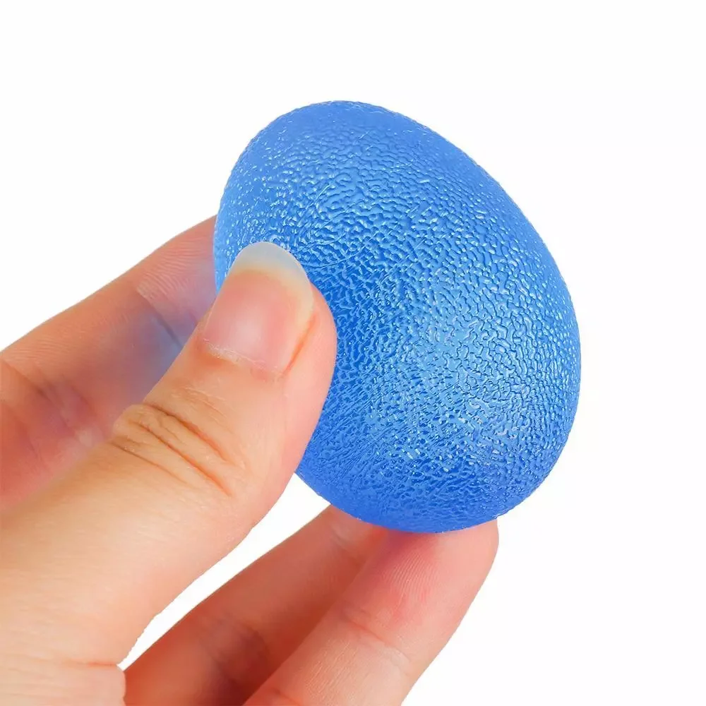 Description Picture 5 of itemportability Silicone Grip Training Stress Ball Wrist Rehab Therapy Hand Grip forearm muscle training Stress Relief Grip  yoga