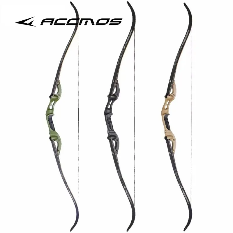 TBOW H3 Recurve bow set 19inch Bow Riser 25-60lbs Bow limbs 62inch right hand archery recurve bow set for archery outdoor hunting