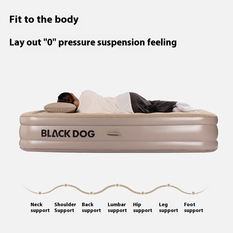 Naturehike BLACKDOG Campig Foldable Auto-Inflatable Mattress 40cm