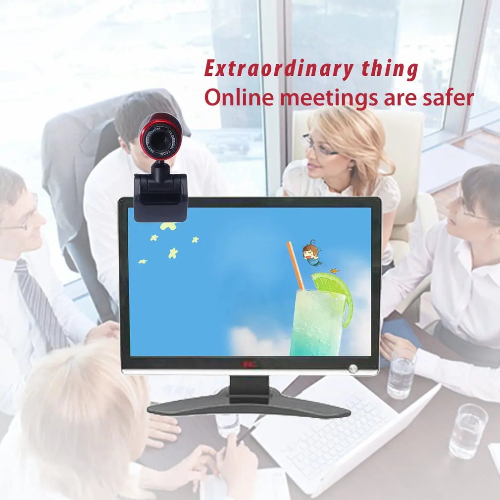 USB Webcam 1080P HD Camera USB2.0 Web Cam Mic Computer PC Laptop Digital Video Camera Youtube Skype MSN pc webcam pc web camera computer camera