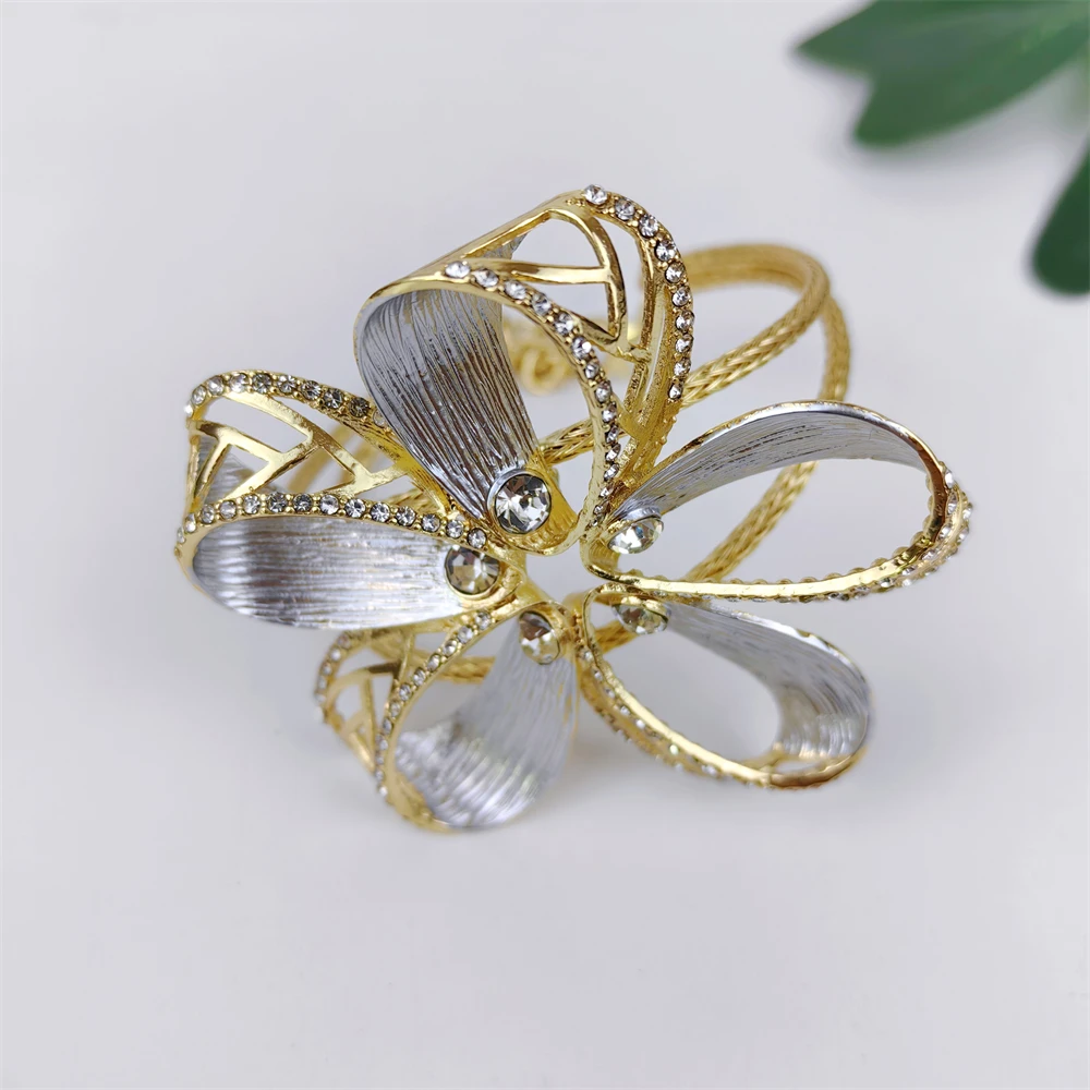 Original Dubai 18K Gold Plated Jewelry Set Women Exquisite Italian Necklace Earrings Bracelet Ring Bridal Wedding Party Gifts - 4