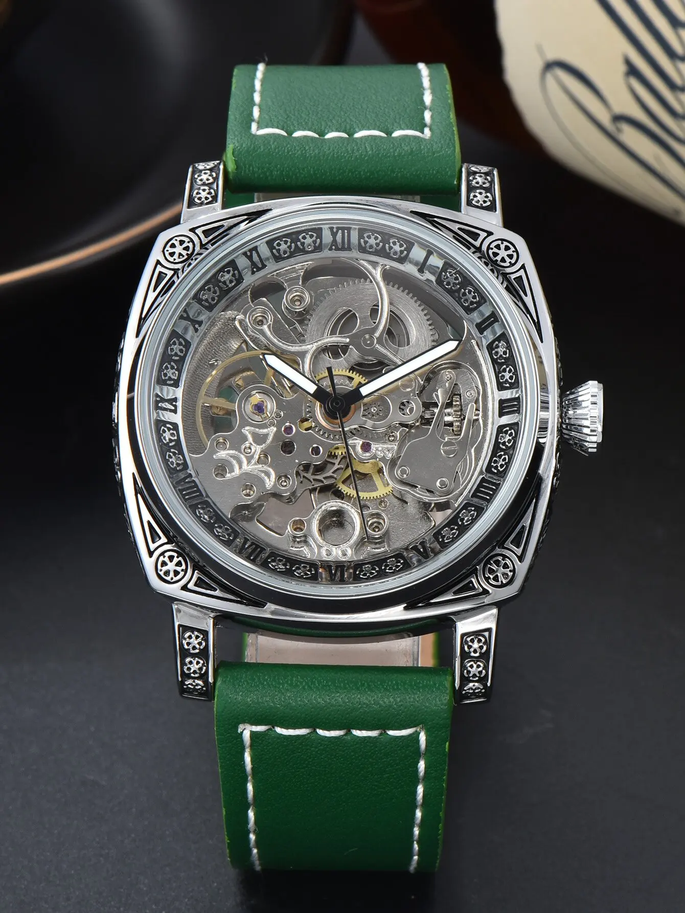 L8071 Silver Green
