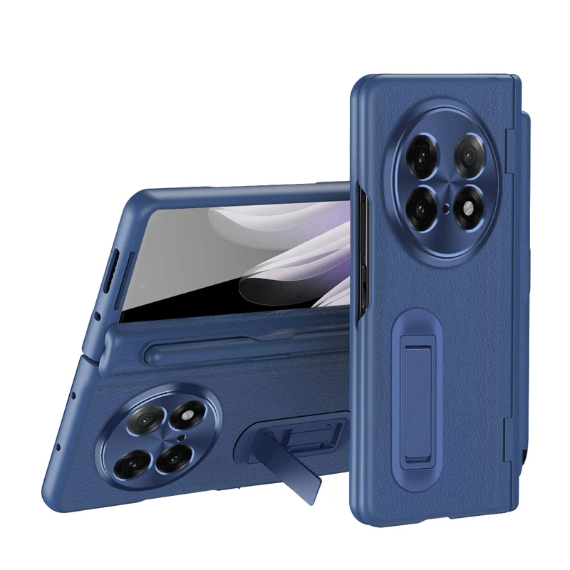 Leather Folding Case with Kickstand, Screen Protector, and Stylus Pen