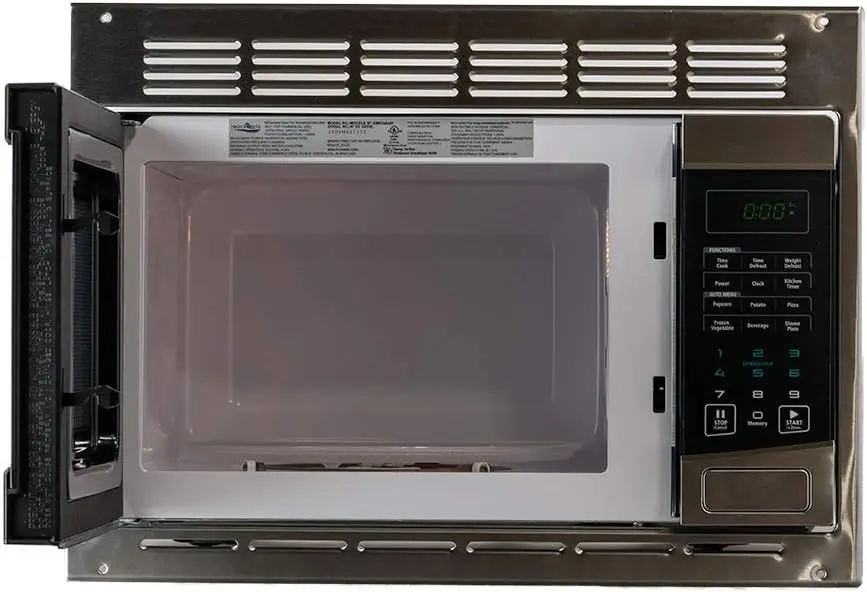 1.0 Cu. ft Stainless Steel Microwave w/Trim Kit High Pointe Direct Replacement EM925AQR