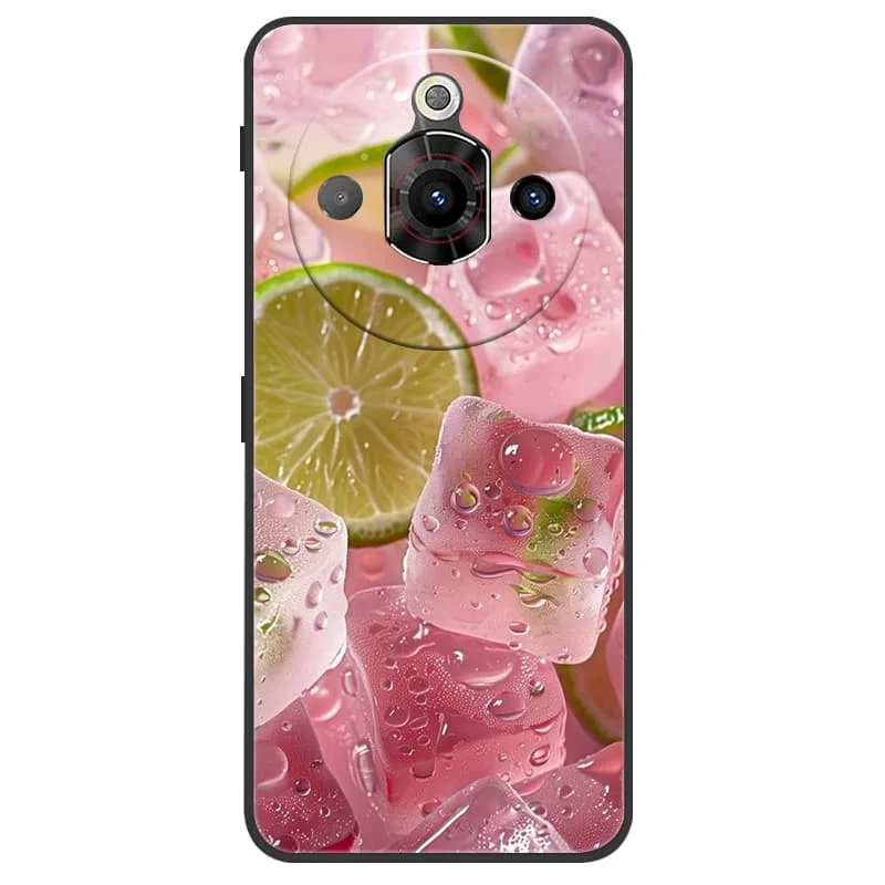Cute Fashion Black Silicone Soft Phone Case - Shockproof Back Cover Shell