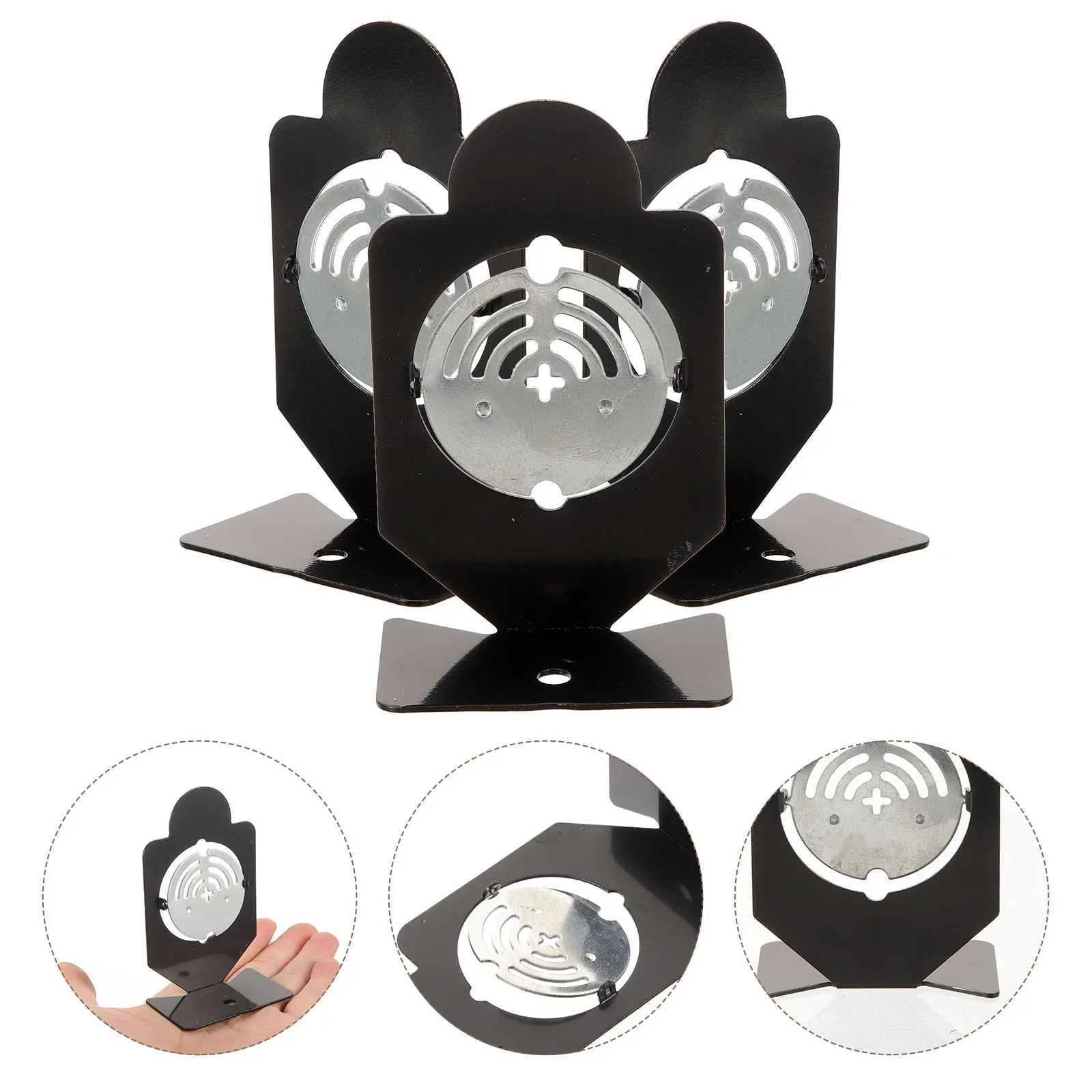 Shoot Targets 3Pcs Small Portable Practicing Rotary Exercise For Training