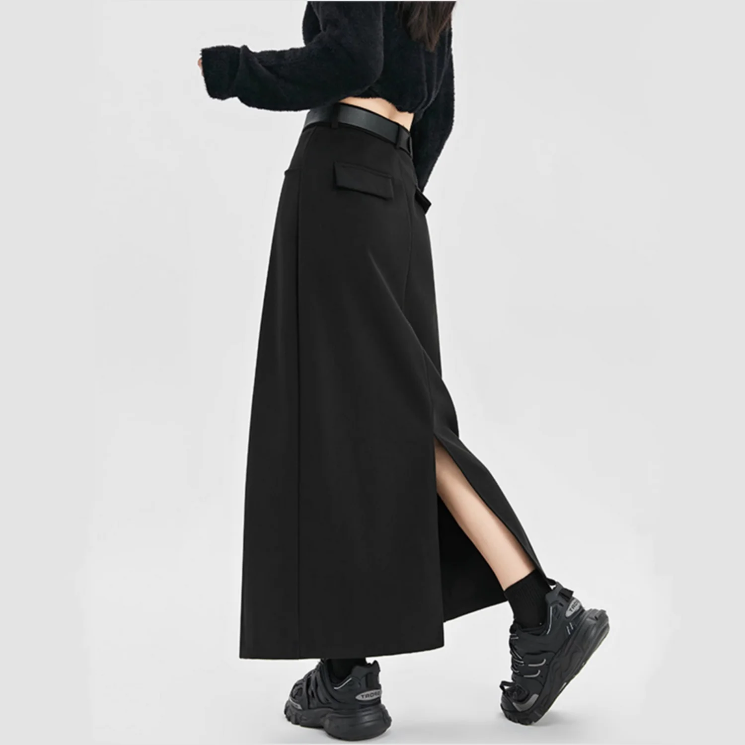 Black Suit Skirt Summer New Korean Fashion Commuting High