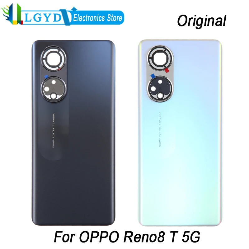 

Оригинальная задняя крышка аккумулятора для OPPO Reno8 T, детали для замены и ремонта телефона