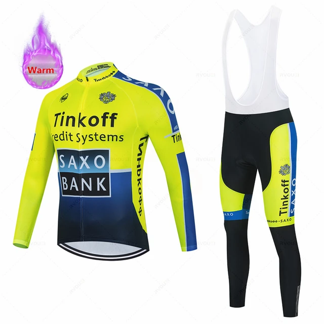 추운 날에도 따뜻하고 편안하게 라이딩하세요: Tinkoff Saxo Bank 겨울 사이클링 의류