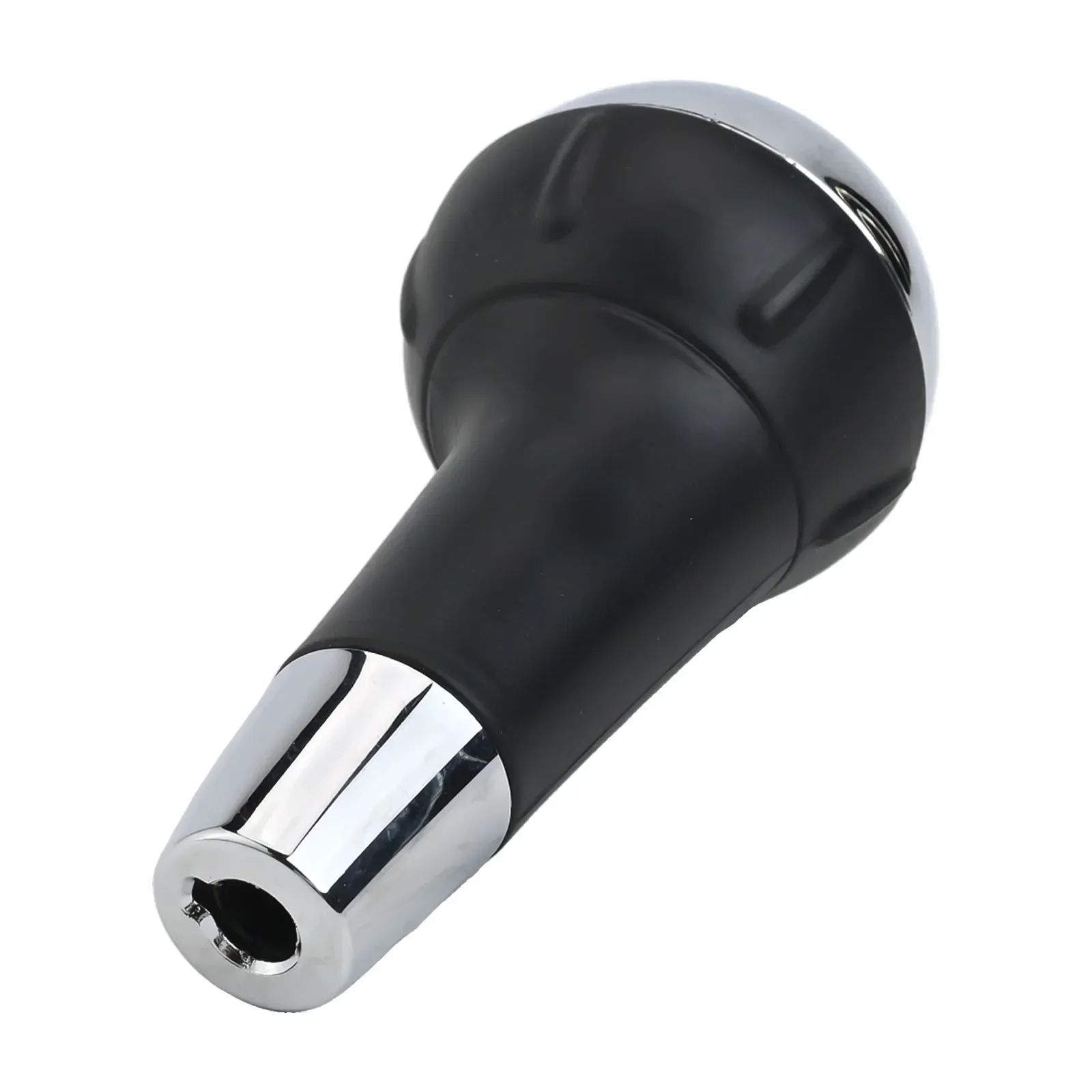 Chrome Silver Shift Knob Automatic Shift Knob Easy Installation Effortless Gear Changes For FIAT 500 2012-