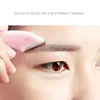 Eyebrow Trimmer Scissors Stainless Steel Beauty Tools Removable Eyelash Hair Remover Shaver Cutter Color Titanium 3